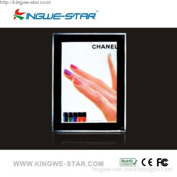led advertsing  crystal light box